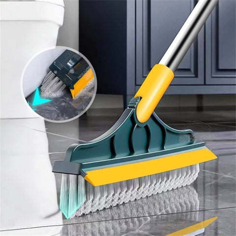 2-in-1 Floor Cleaning Brush with 120° Rotating Head | Multipurpose Scrubber