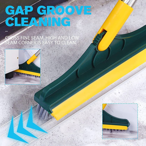 2-in-1 Floor Cleaning Brush with 120° Rotating Head | Multipurpose Scrubber