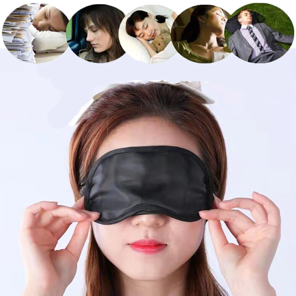 Buy 1 Pair, Get 1 Pair FREE!  SLEEP MASK NATURAL SLEEPING EYE MASK EYESHADE COVER  ( 4pcs)