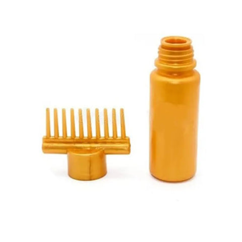 Pack of 2 Hair Oil Applicator Bottle, Root oiling Comb bottle for Hair Coloring, Shampoo, Oiling, Dye, and Scalp Treatment for home & commercial (Empty Bottle)