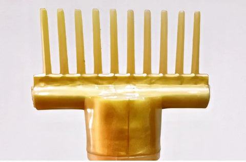 Pack of 2 Hair Oil Applicator Bottle, Root oiling Comb bottle for Hair Coloring, Shampoo, Oiling, Dye, and Scalp Treatment for home & commercial (Empty Bottle)