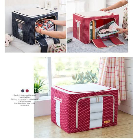 Pack of 2 55 Litre Capacity Bag Zipper (random Colors)