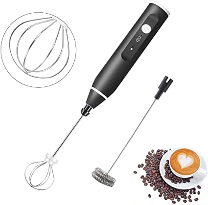 Rechargeable Electric Egg Beater and Coffee Mixer