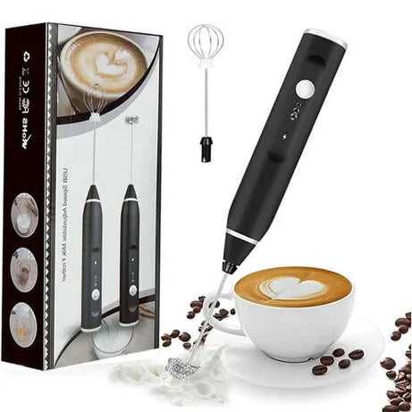 Rechargeable Electric Egg Beater and Coffee Mixer