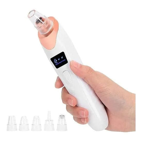 5-in-1 Blackhead remover, blackhead remover machine, derma suction, pimple acne remover.
