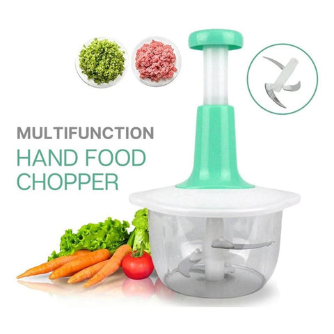 hand Press Manual Push Chopper For Kitchen Use | Food Chopper Multipurpose | 1.5L Push Chopper