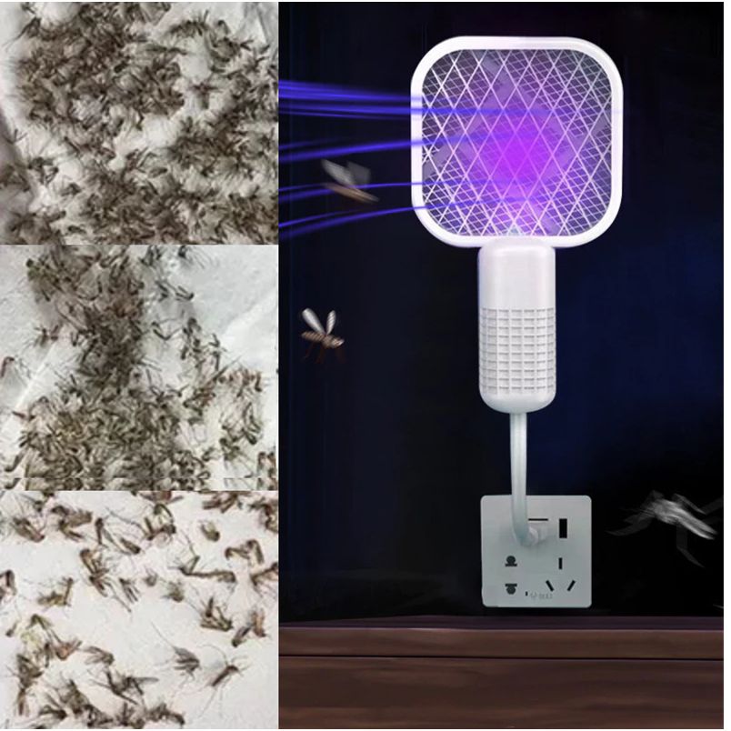 USB Electric Mosquito Racket Fly Killer
