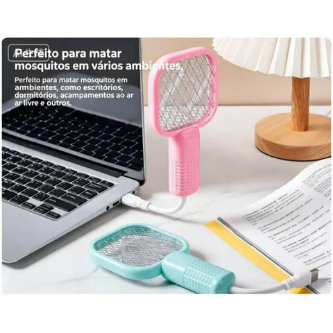 USB Electric Mosquito Racket Fly Killer