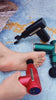 Portable Rechargeable Deep Tissue Massage Gun With Multiple Massage Heads For Muscle Relaxation